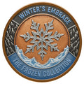 5oz Avdp Copper .999 Winters Embrace Colorized in Capsule 5,000 Limited