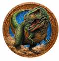 10oz T-Rex UHR Colorized Copper in Capsule